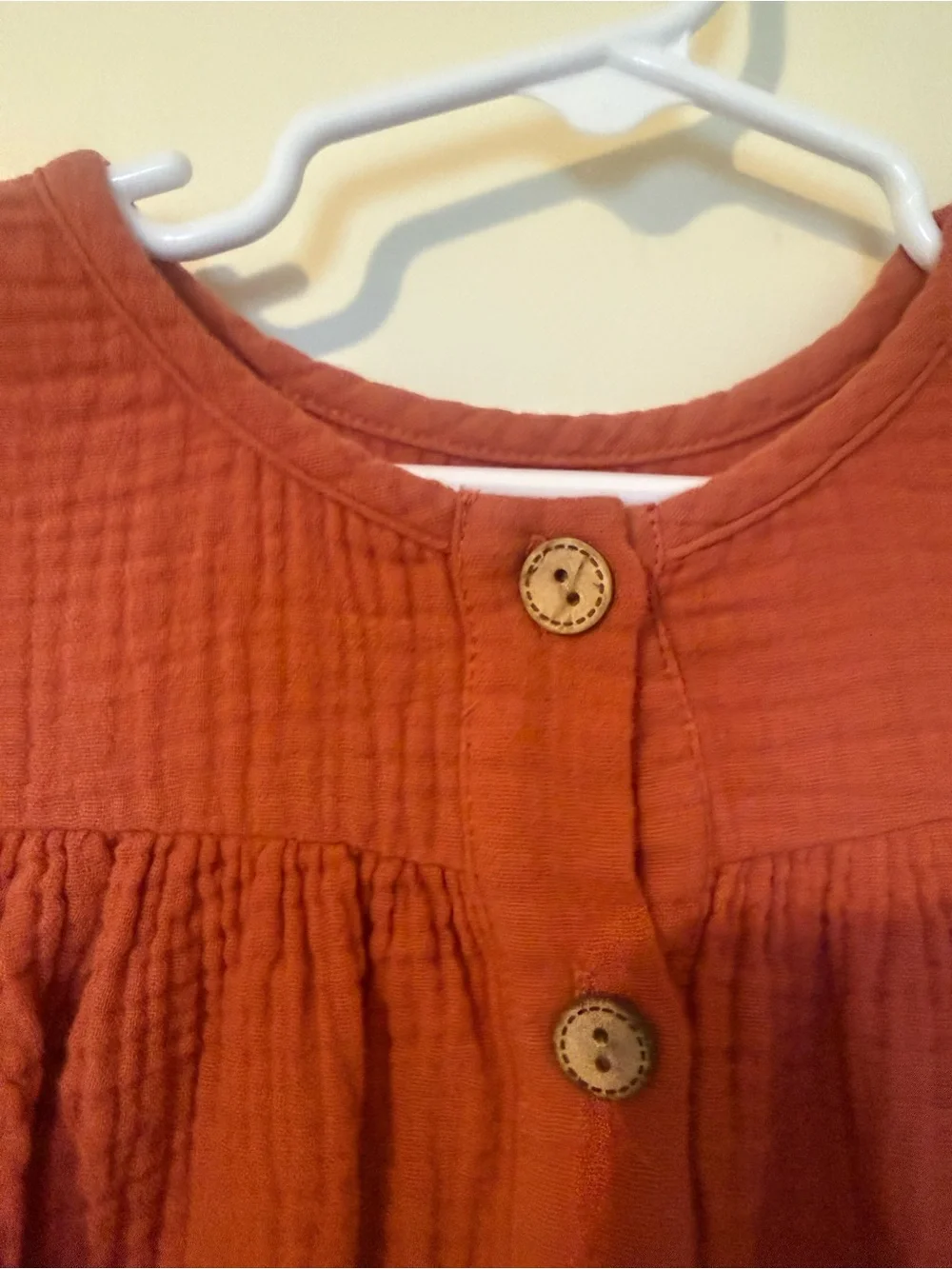 Cheeky Plum 2-Piece Floral Legging Set | Size 5T | Rust Gauze Tunic |